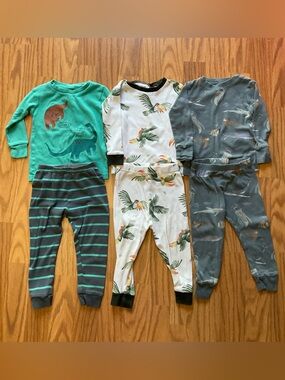 BURT’S BEES BABY Pajama Set, Little Planet Organic, Carter’s Cotton Toddler pjs